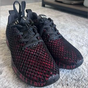 NOBULL Black and Red Tennis Shoe (Never Worn!)